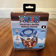 ONE PIECE COLLECTOR'S EDITION wireless speaker with built in mic, and radio NEW