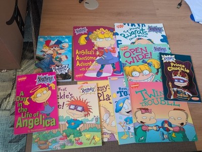 Vintage Rugrats Paperback Books Lot of 10 Nickelodeon Various Authors