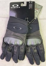 Oakley Factory Pilot Tactical Hard Knuckle Gloves-Black-Size: XXL