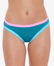 Salt  Cove Juniors Not What It Seams Hipster Bikini Bottoms Blue Size XL