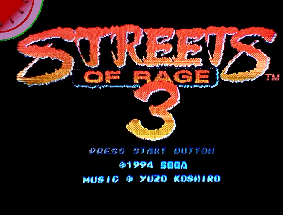 PROBADO Sega GENESIS Auténtico STREETS OF RAGE 3 Completo con NUEVO Caja y Manual Foto 2 de 4