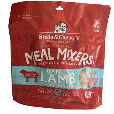 Stella  Chewy's Dandy Lamb Meal Mixers Freeze-Dried Raw Dog Food Topper 3.5 oz