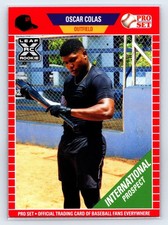 2021 Pro Set Oscar Colas #PS44 RC Rookie Chicago White Sox