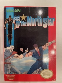 Fist of the North Star Nintendo NES with Box and Cartridge Slip Cover