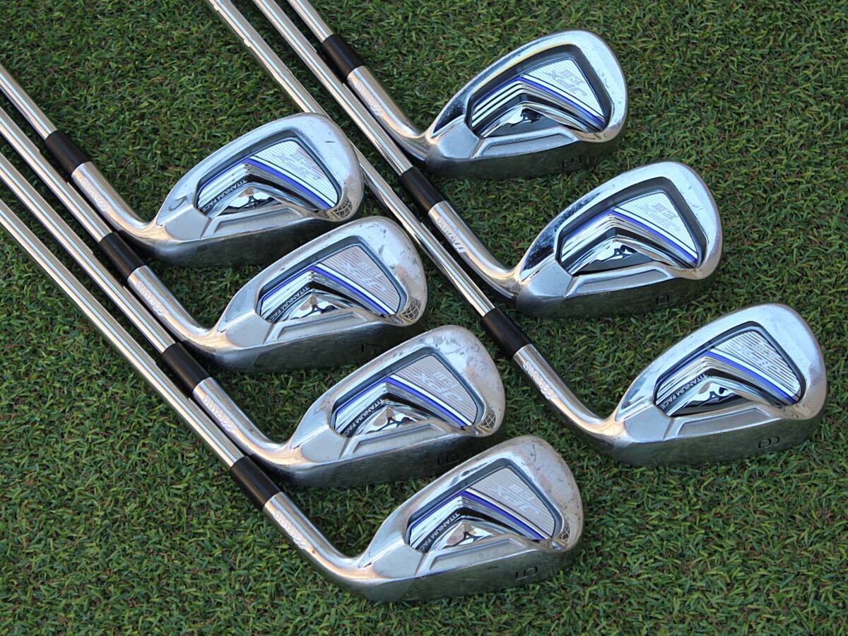 ミズノ JPX EⅢ チタンフェース NS950GH PM SR 5-GW 7本 Mizuno JPX EIII. TITANIUM FACE Steel NS950GH PM SR 5 GW 7