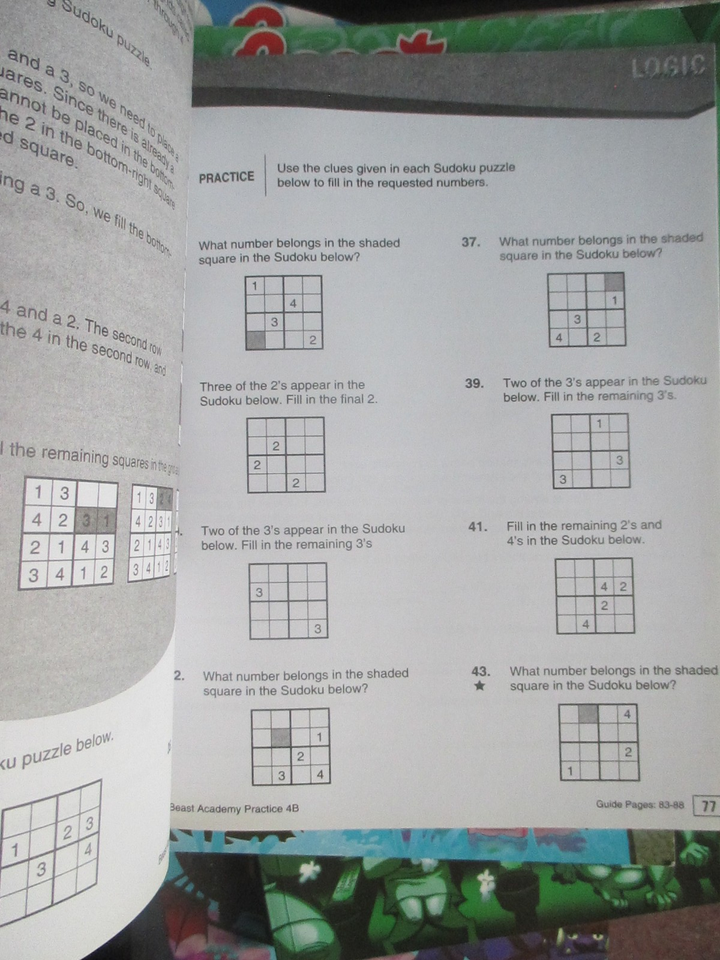 Beast Academy 3B-4D 11 Math Practice and Guide Book Set | eBay