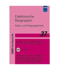 Elektronische Baugruppen: Aufbau- und Fertigungstechnik. Vorträge der DVS/GMM-F