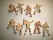 1950's  cereal premiums vinyl football players