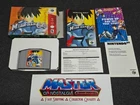 N64 Nintendo 64 MEGA MAN 64 CIB Complete Box INSERTS Game Rare Capcom Reg Card