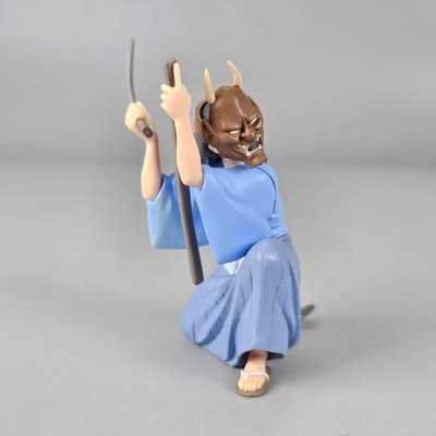 Lupin the Third Gashapon Figure - Goemon Ishikawa XIII Noh Mask Model Bandai
