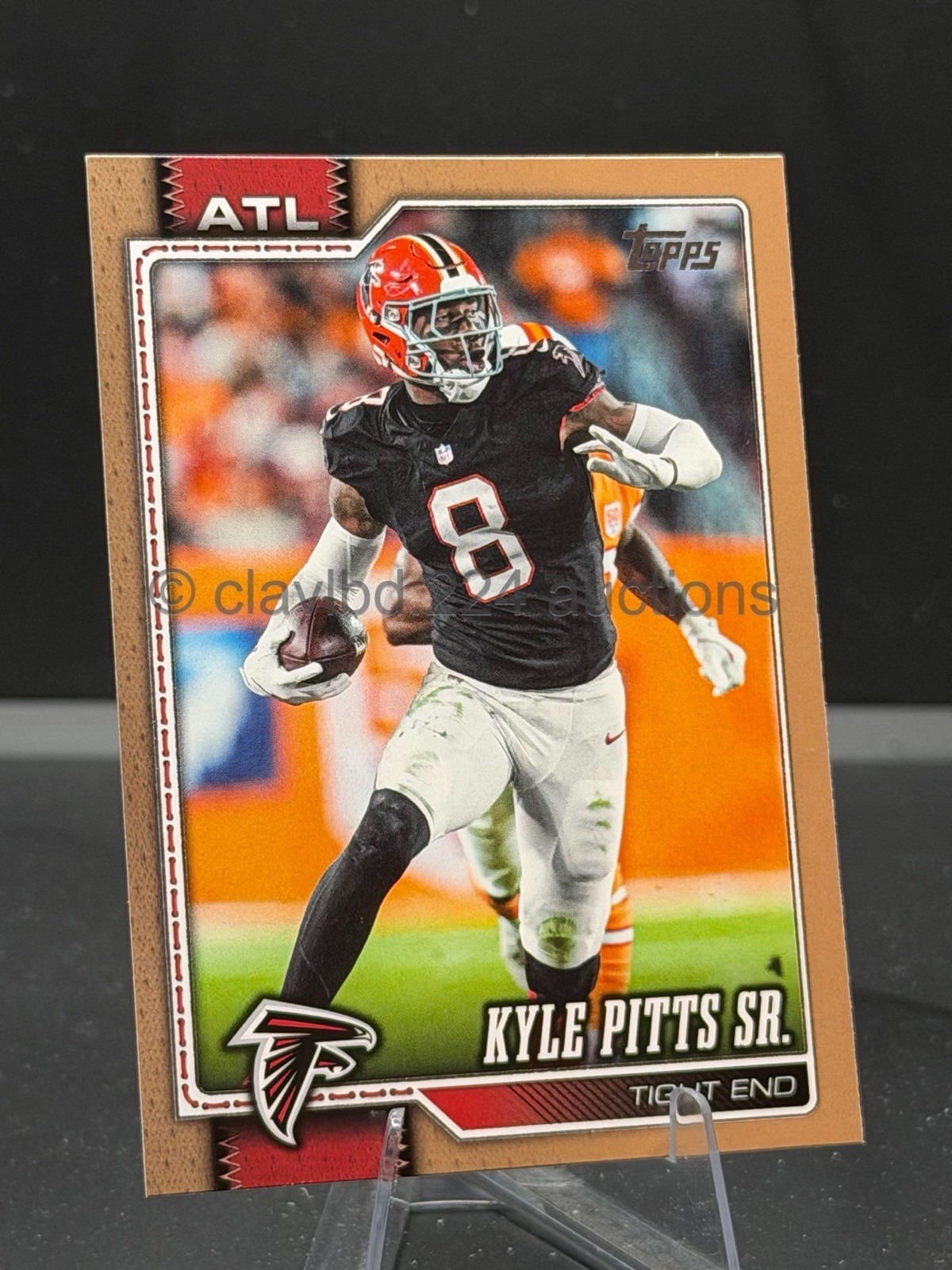 NFL 2026 TOPPS - Kyle Pitts Sr. - Gold Border /2026 #10 Falcons