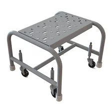 TRI-ARC WLSR001162 Mobile Step Stand, Steel, Serrated, 16inW