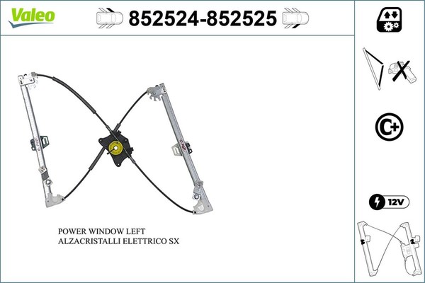 Valeo Fensterheber 852524 FüR VW Passat B8 Variant 3G5 CB5 3G2 CB2 Alltrack GTE-image