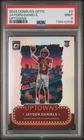 2024 PANINI DONRUSS OPTIC UPTOWNS #2 JAYDEN DANIELS PSA 9
