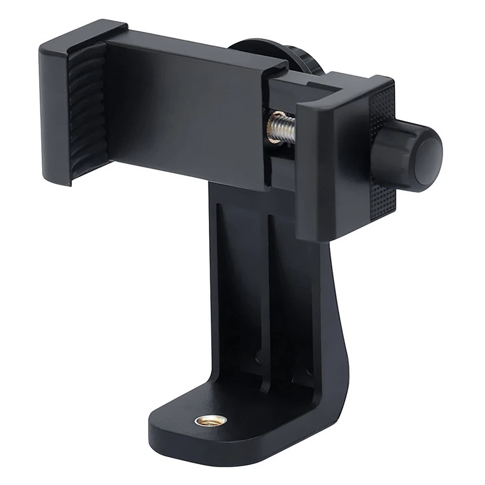 Smartphone Tripod Adapter Holder Universal Cell Phone Mount For iPhone Samsung - Image 2 of 4