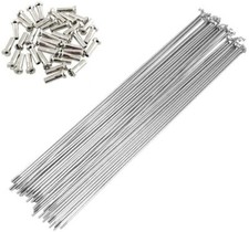 36pcs STAINLESS STEEL Bicycle Spokes 14G x 184MM MTB BMX Cruiser Bikes