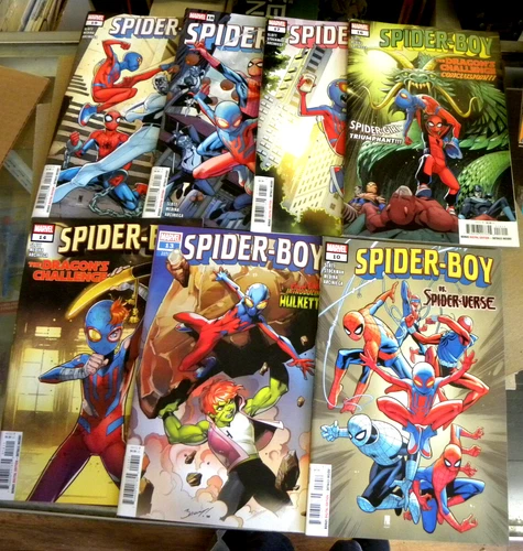 Marvel 2024 7 recent issues SPIDER-BOY 10 13 14 16 17 18 19 NM qq