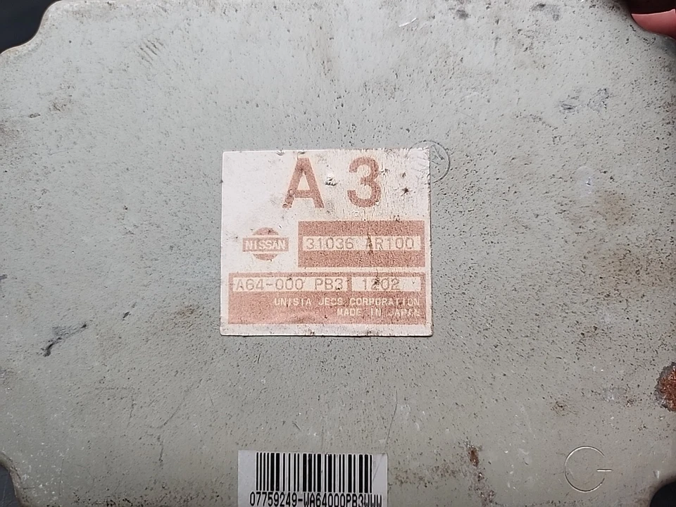 Computadora de transmisión Infiniti Q45 TCM 2002-2003 31036 AR100 L6-207 Foto 2 de 4