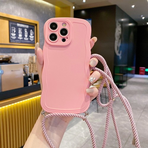 Für iPhone 15 Pro Max 14 13 12 11 stoßfest Umhängetasche Schlüsselband Handyhülle Cover - Bild 11 von 18
