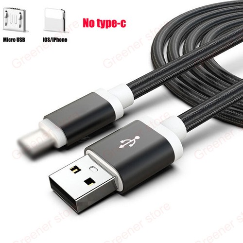 1M 2M 3M USB Data Charger Charging Cable fit for iPhone 6s 7 8 11 Android Type-C - Picture 18 of 18