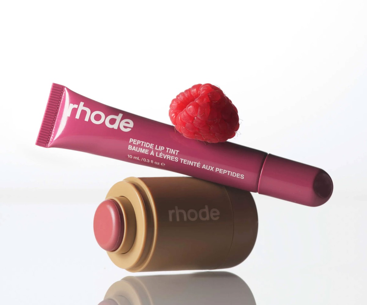 rhode Peptide Lip 2点& Pocket Blushセット Rhode The Fall Duos Pocket Blush + Peptide Lip Tint 10ml+5.3