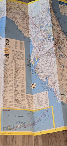 Vintage Eastern Hertz Florida Walt Disney World, 1972, Travel Map Planner Mickey - Picture 6 of 19