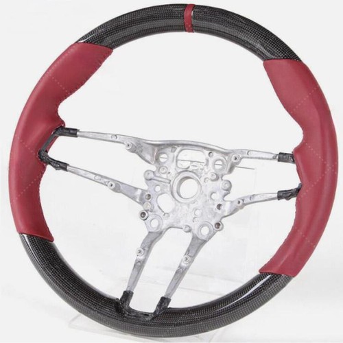 For Porsche Panamera Cayenne Cayman 911 Mission E Carbon Fiber Steering Wheel - Picture 3 of 7