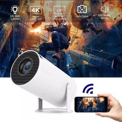 Magcubic Projector HY300 PRO 4K Android 11 Dual Wifi6 260ANSI Allwinner H713 BT5