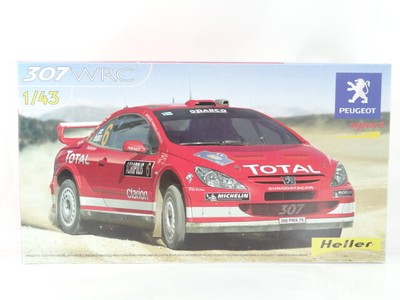 Heller Peugeot 307 Wrc Model Kit In Scale 1 43 New In Box Rally Car Ebay