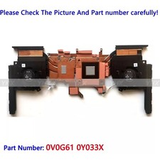 New For Dell Alienware X15 R1 CPU GPU Cooling Fan Heatsink 082VD4 0V0G61 0Y033X