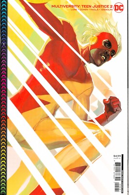 MULTIVERSITY TEEN JUSTICE #2 (2022) STEPHANIE HANS CARDSTOCK VARIANT ~ UNREAD NM
