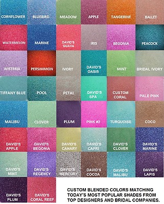 Colored Sand 6oz (1/2 cup Vol) Colors like Bridal Companies ~ Unity Ceremony