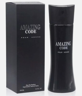 Amazing Code Secret Plus 3.4oz EDP Spray for Men New Sealed Box