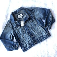 NWT 35 Children s Place Jean Jacket S 5/6 Blue Denim Unisex Cotton