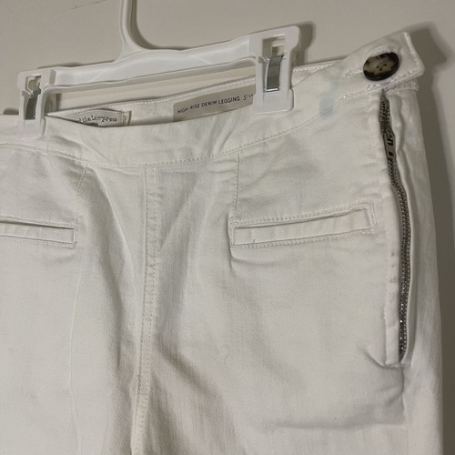 Pilcro and the Letterpress High rise denim white leggings size 28 - 第 2/8 張圖片