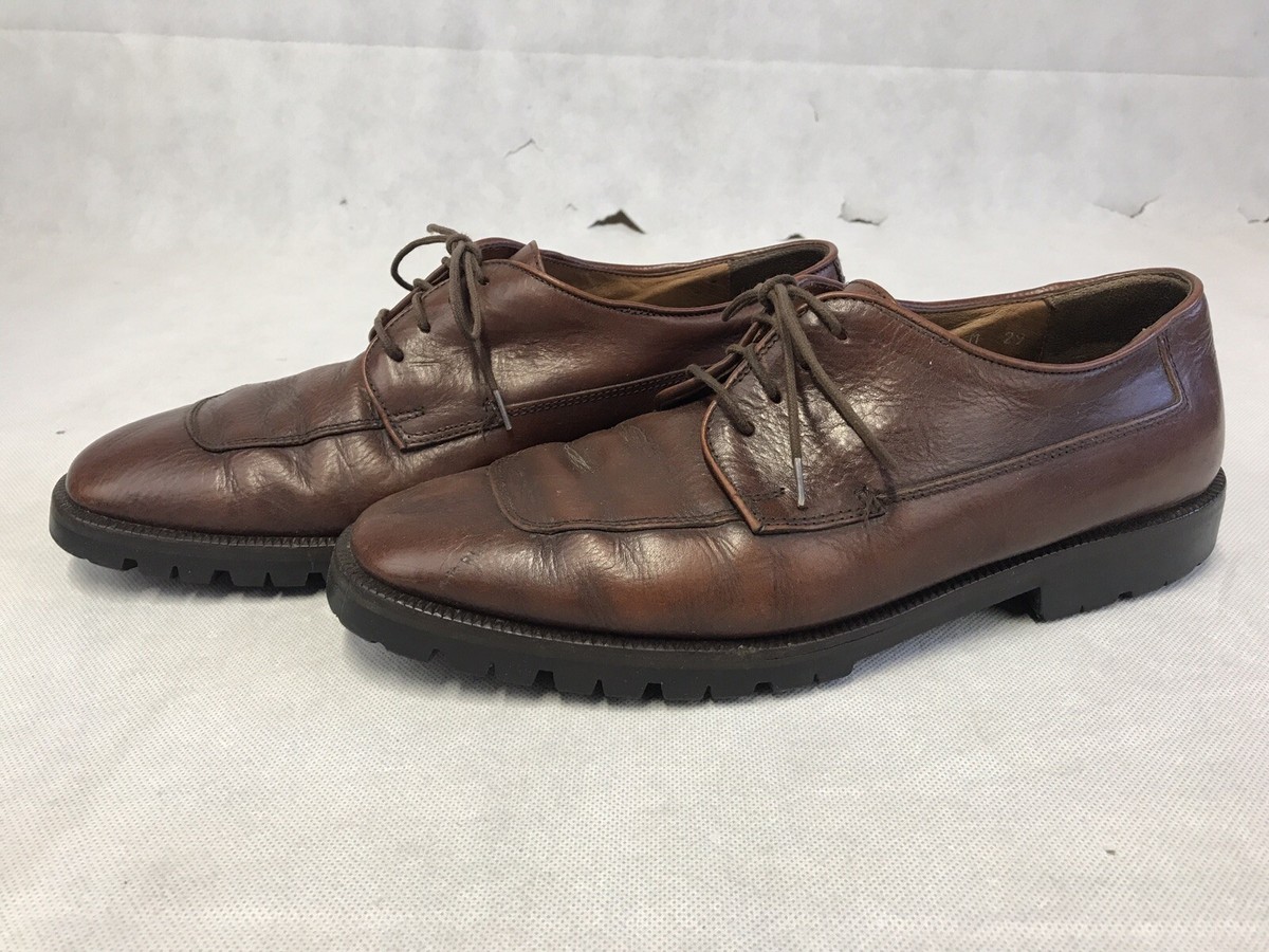 Cole Haan Shoes Mens Size 8 M Oxfords Brown Leather Lace Up  display picture 1