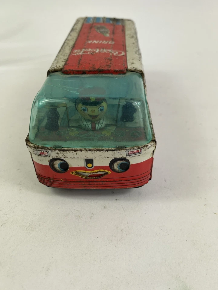 Camión Coca Cola serie de refrescos japoneses de colección fricción escaso y raro Foto 2 de 4