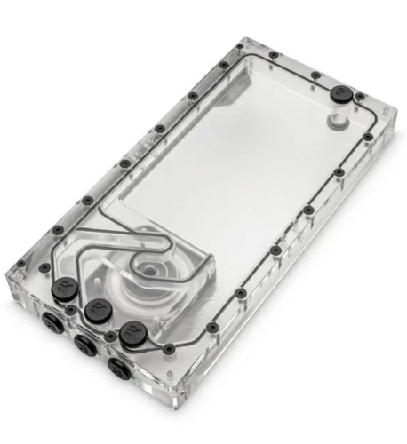 EKWB EK-Quantum Kinetic FLT 240 Reservoir with D5/DDC Body, D-RGB, Plexi