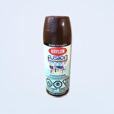 QTY-2 - New Krylon For Plastic Espresso Outdoor Plastic Metal Wood Wicker Paint