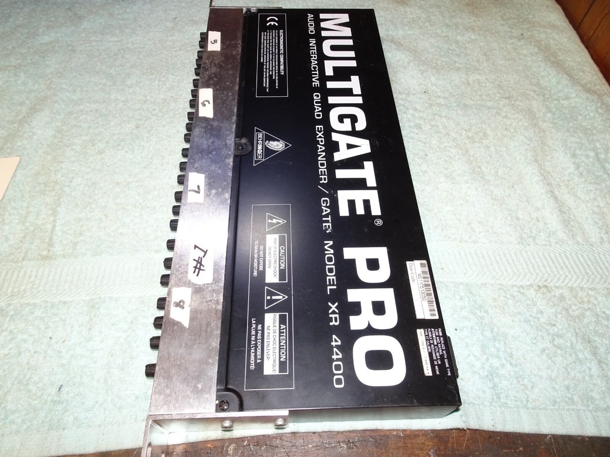BEHRINGER MULTIGATE PRO XR4400 4-Chan Audio Interactive Quad