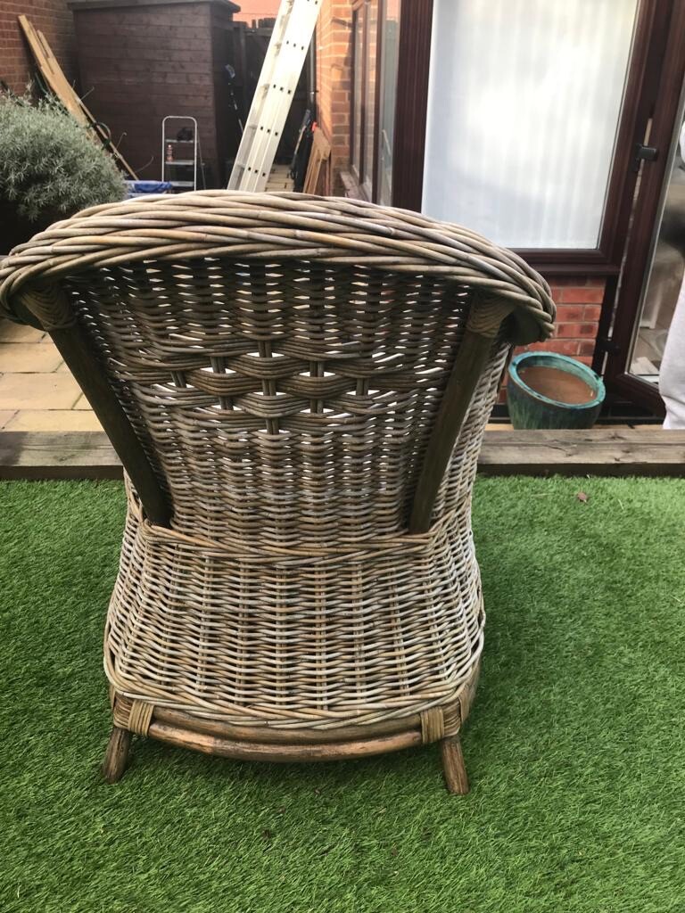 Whicker Tub Chair eBay