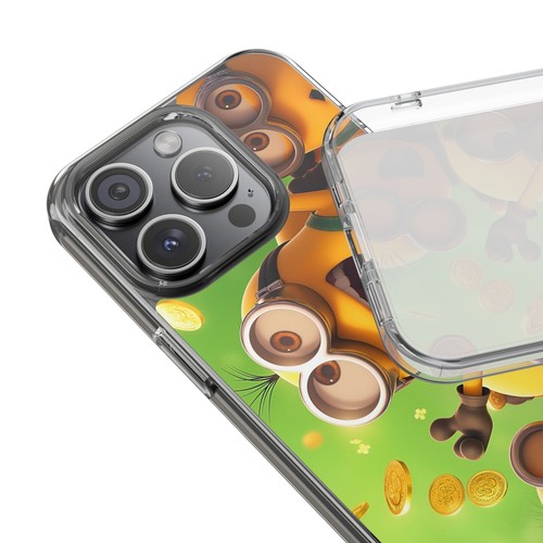 Minions Clear Phone Case, Fun Phone Cover, Kids Gift, Birthday Present, Minion - Picture 38 of 153