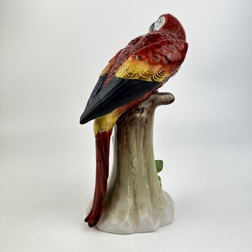 Vintage Sitzendorf Ceramic Parrot Bird Figure Figurine 18cm - Picture 3 of 10