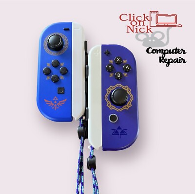 Genuine Authentic OEM Skyward Sword Special Edition Joy-Cons for Nintendo Switch
