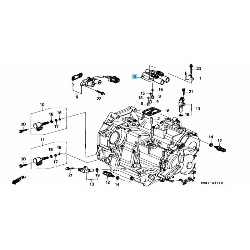 HONDA Acura INSPIRE TL CL Genuine Automatic Transmission Shift Solenoid Assy OEM - Изображение 4 из 4