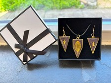 Handmade resin jewellery, various colours, shapes necklaces and ear-rings