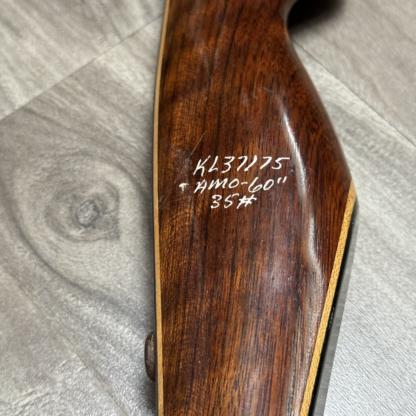 Vintage Bear Archery 1960’s Black Bear Recurve Bow RH 35 60” Nice eBay