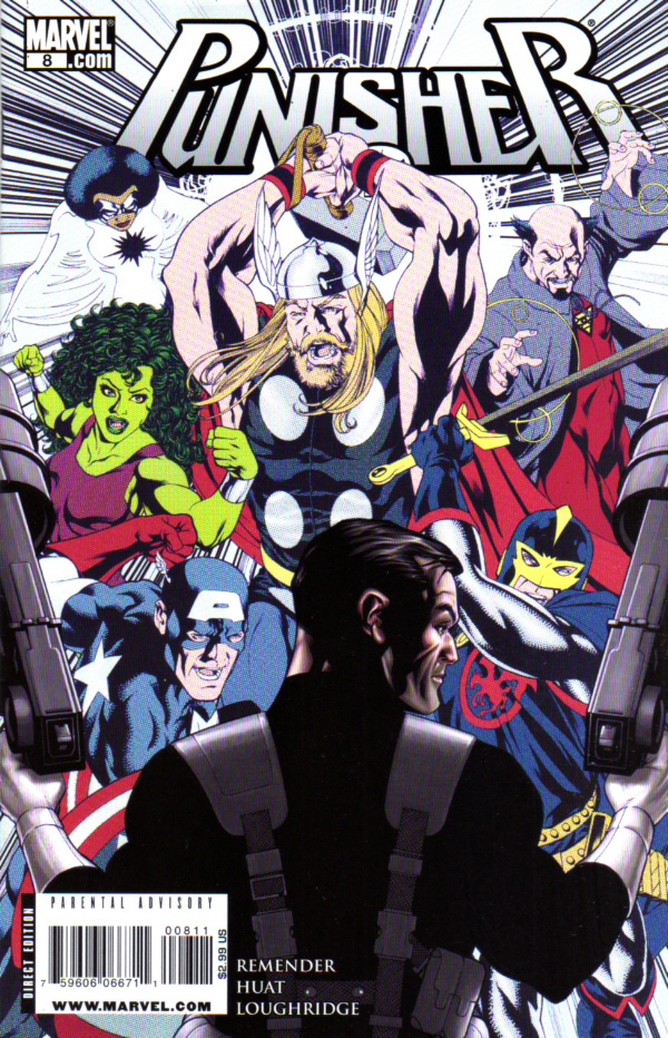 PUNISHER (2009) #8 Back Issue