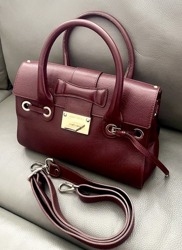 Jimmy Choo Rosalie Claret Handbag - Picture 4 of 19
