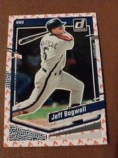 2023 JEFF BAGWELL DONRUSS ON FIRE BASEBALL CARD/75 HOUSTON ASTROS #236 BAGS